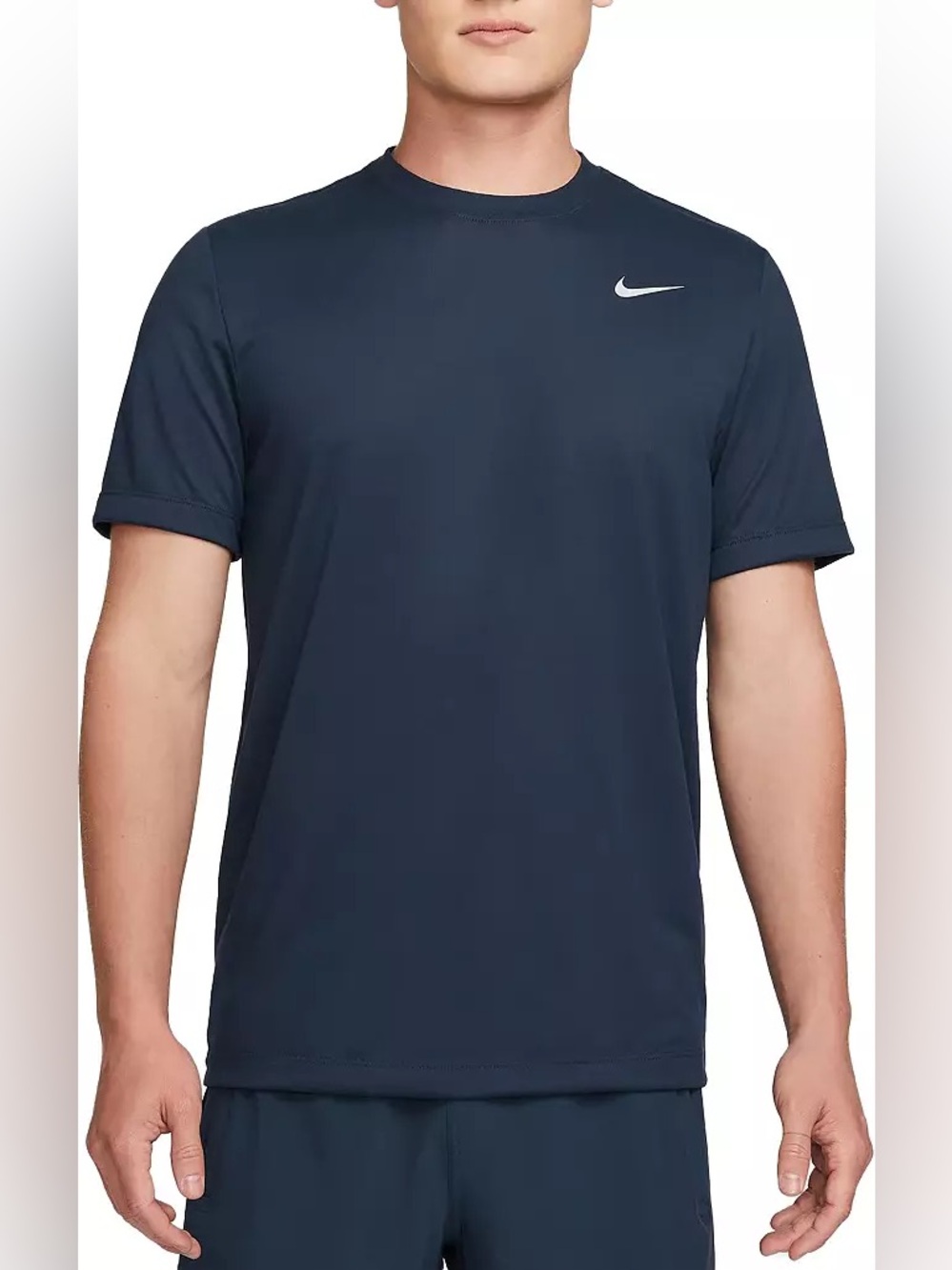 Nike Men’s Dri-FIT Shirt Navy Size Medium